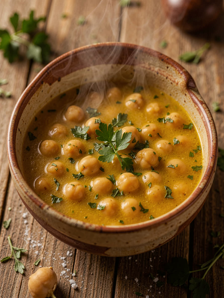 Minestrone com legumes e massa